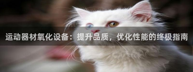意昂3代理：运动器材氧化设备：提升品质，优化性能的终