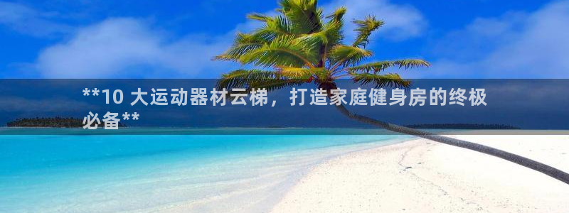 意昂3娱乐网站：**10 大运动器材云梯，打造家庭健