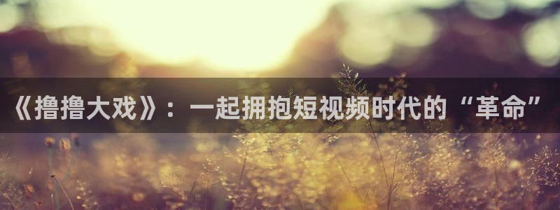 战地影院免费观看：《撸撸大戏》：一起拥抱短视频时代的“革命”